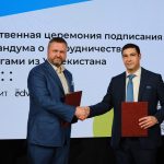 Подписание меморандума о сотрудничестве между АНП ЗЕНИТ и юридической компанией Top Advisor из Узбекистана.